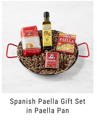 Spanish Paella Gift Set in Paella Pan