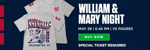 William and Mary Night - May 29 @ 6:45pm
