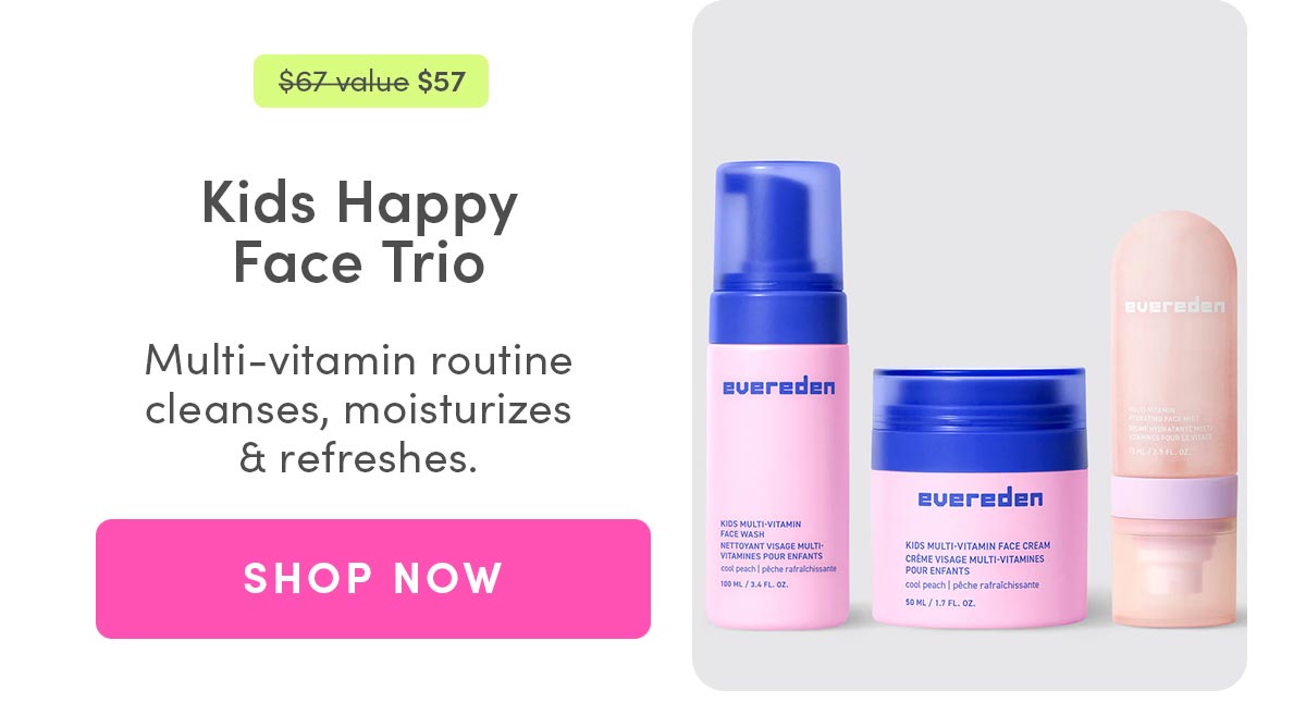 Kids happy Face Trio 