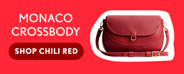Monaco Crossbody - Shop Chili Red