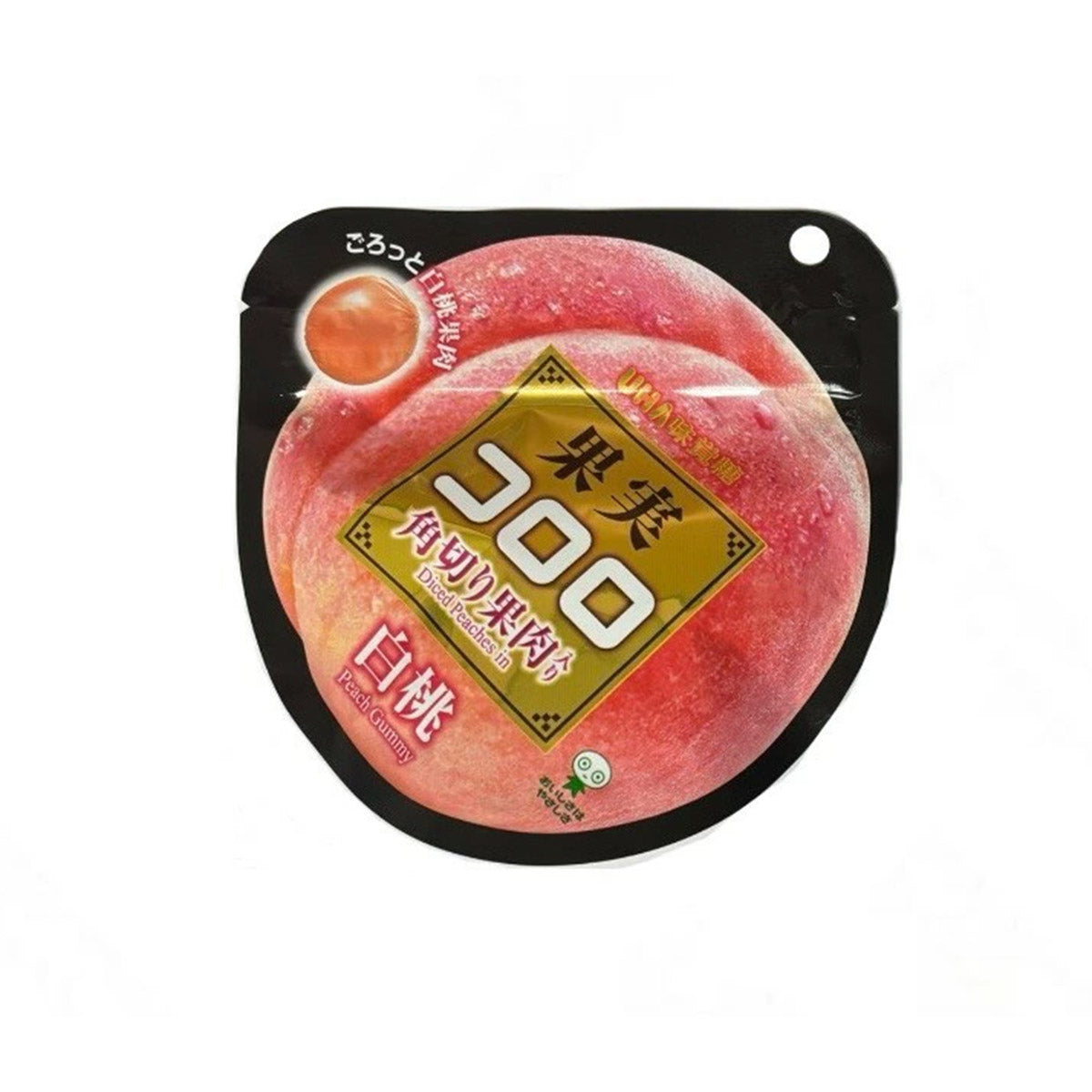 UHA Kororo White Peach With Diced Fru...