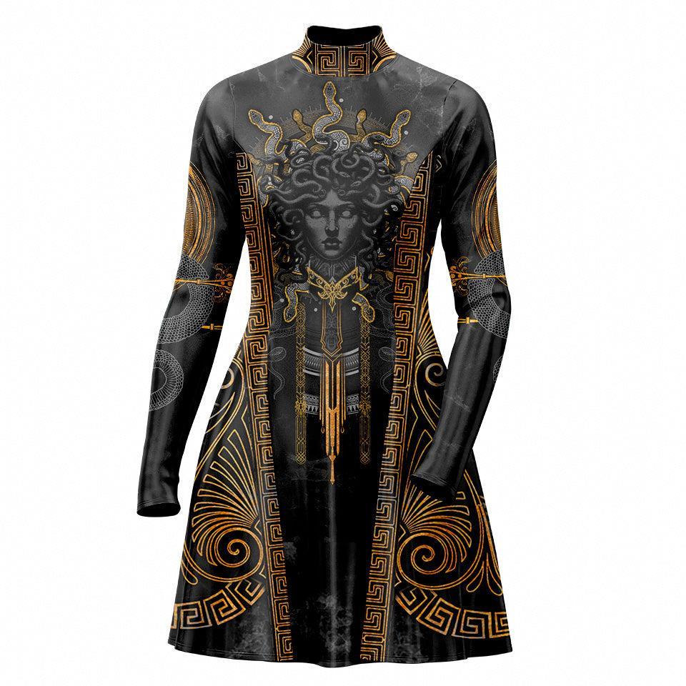 Image of Gorgon Skater Dress