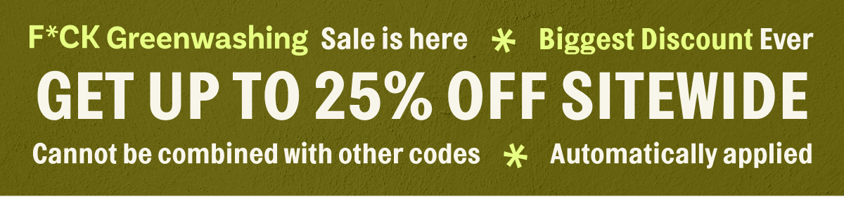 Get uo to 25% OFF Sitewide