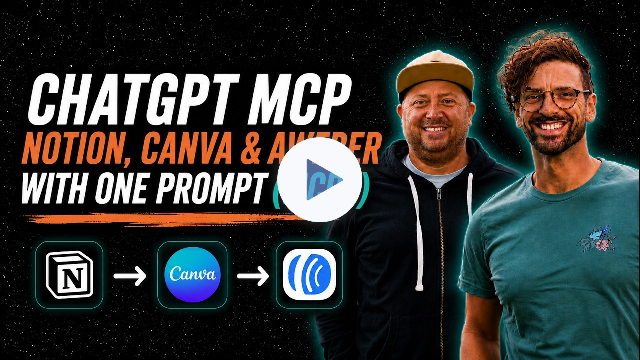 ChatGPT Builds Your AWeber Emails from a Notion Calendar / The Shift AI Show