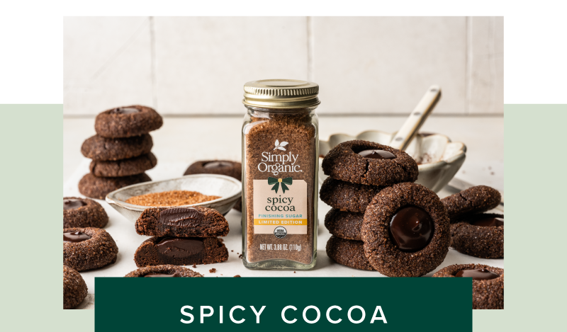 Spicy Cocoa Vanilla Finishing Sugar 