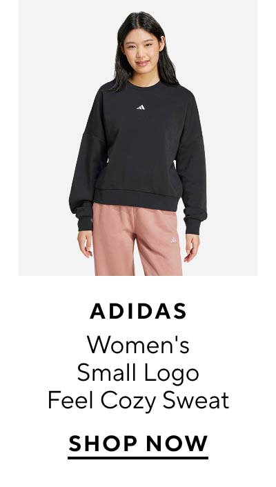 adidas Women's Small Logo Feel Cozy Sweat