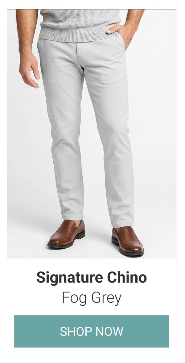 Fog Grey Signature Chino