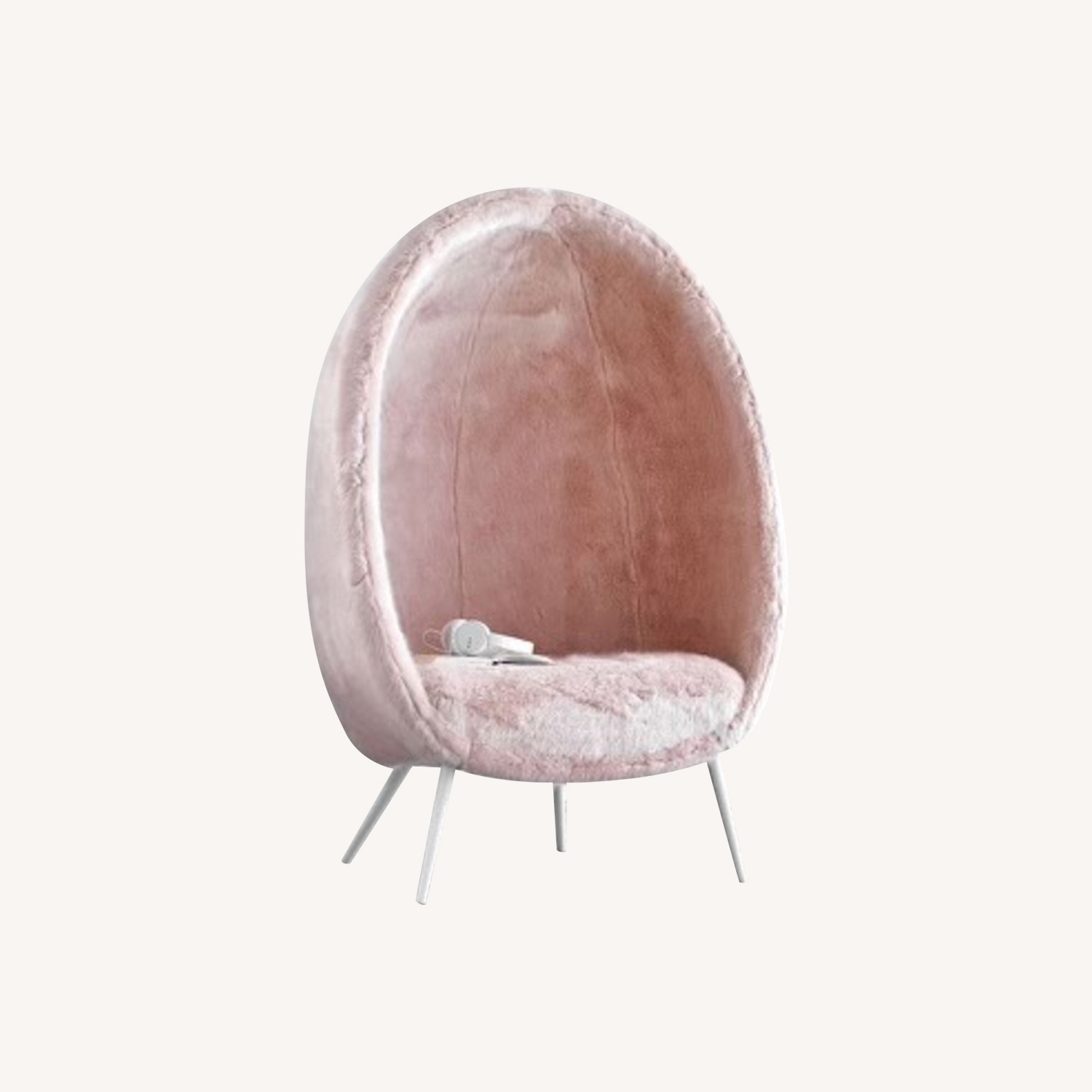 Image of Pottery Barn Egg Chair Pink