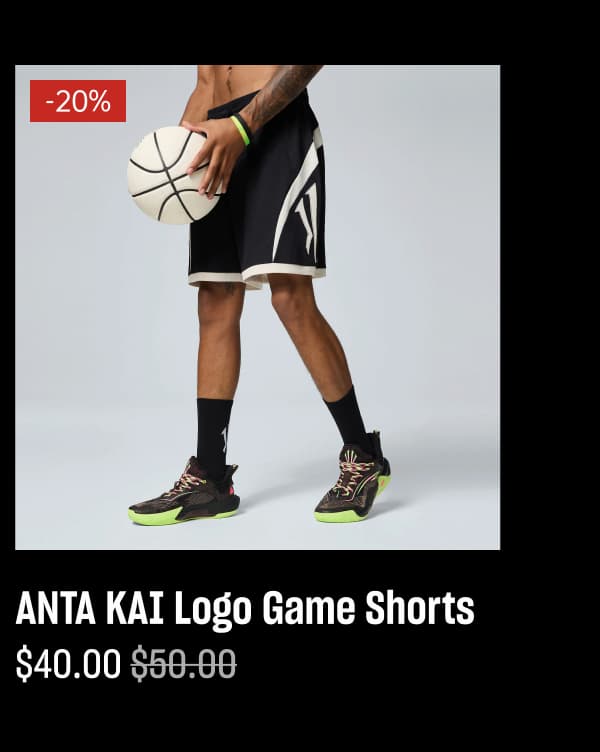 ANTA KAI Logo Game Shorts