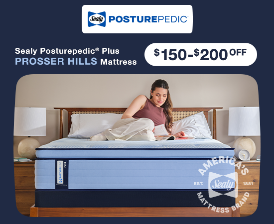 Sealy Posturepedic Plus Prosser Hills 12-inch Firm or 13.5-inch Plush Mattress