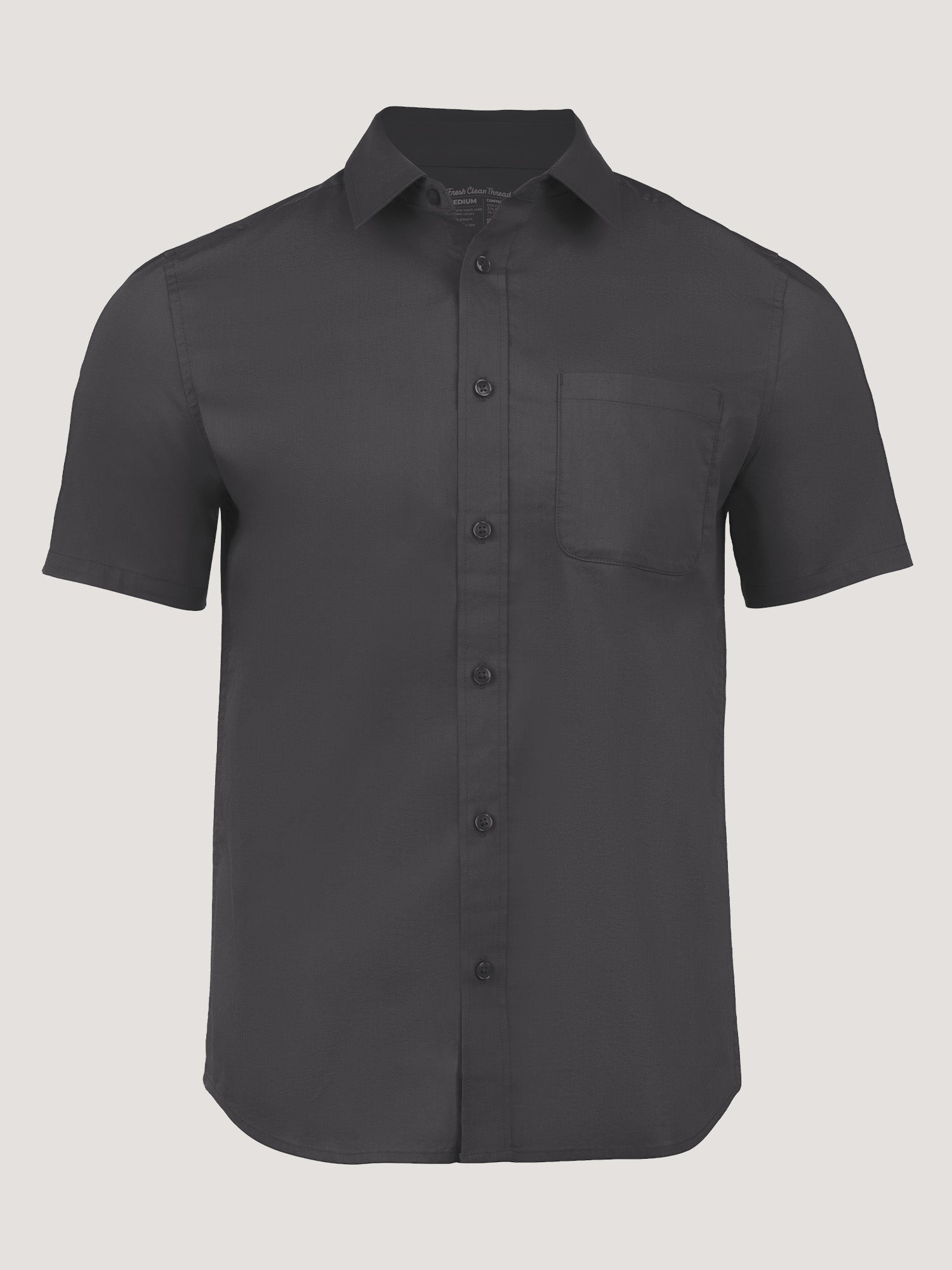 Image of Vintage Black All Day Short Sleeve Shirt