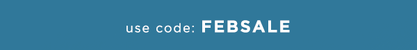 use code: FEBSALE