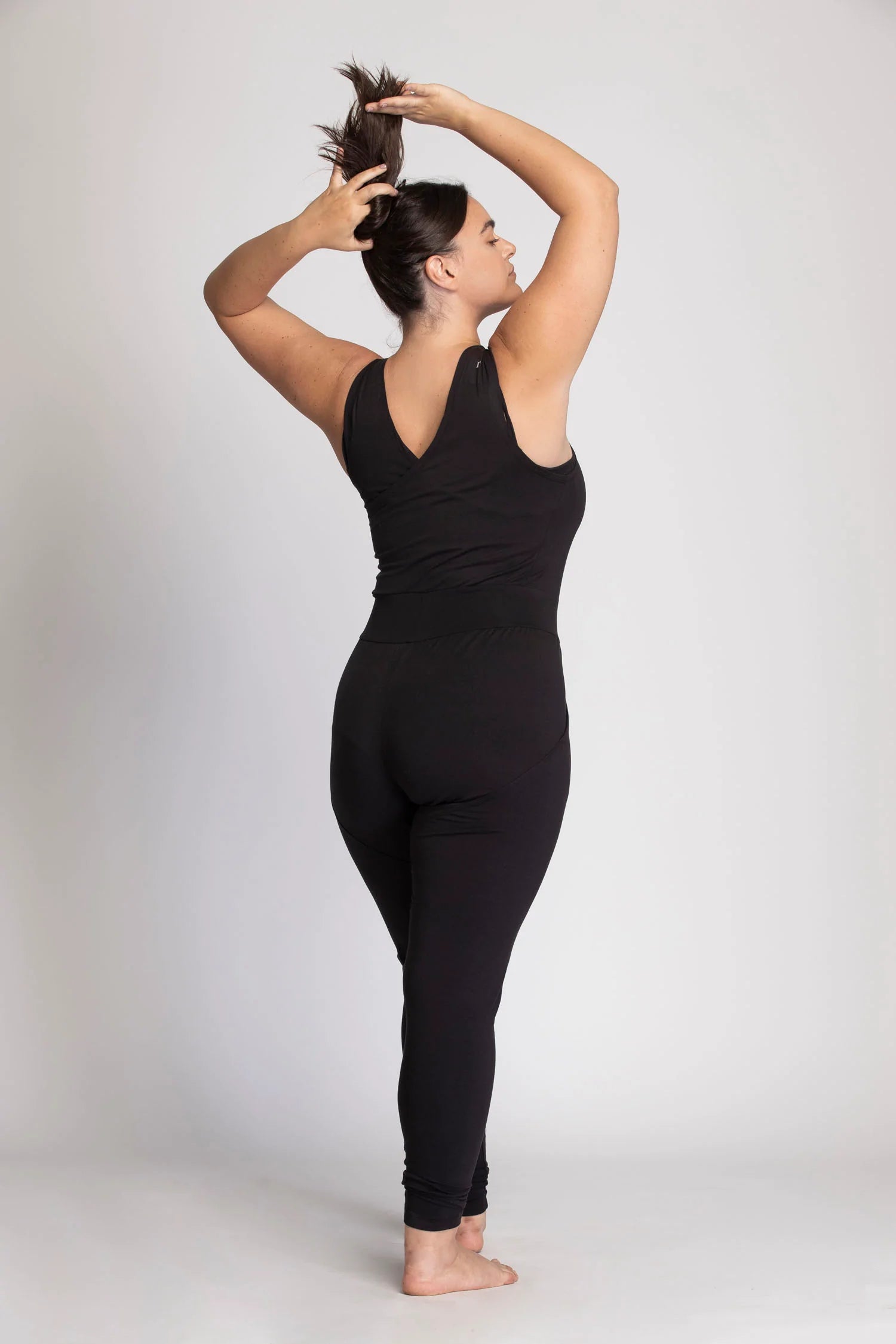 Image of V Back Jumpsuit