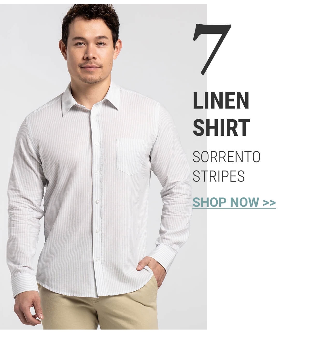 Sorrento Stripes Linen Shirt