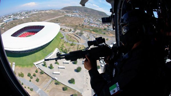 Guadalajara prepares for FIFA World Cup matches, Mexico.