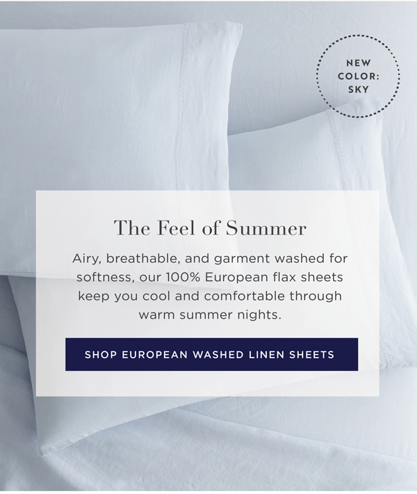 European Washed Linen Sheet Set