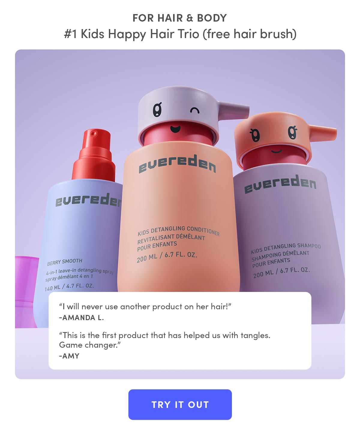Shop Kids Happy Hair Trio 