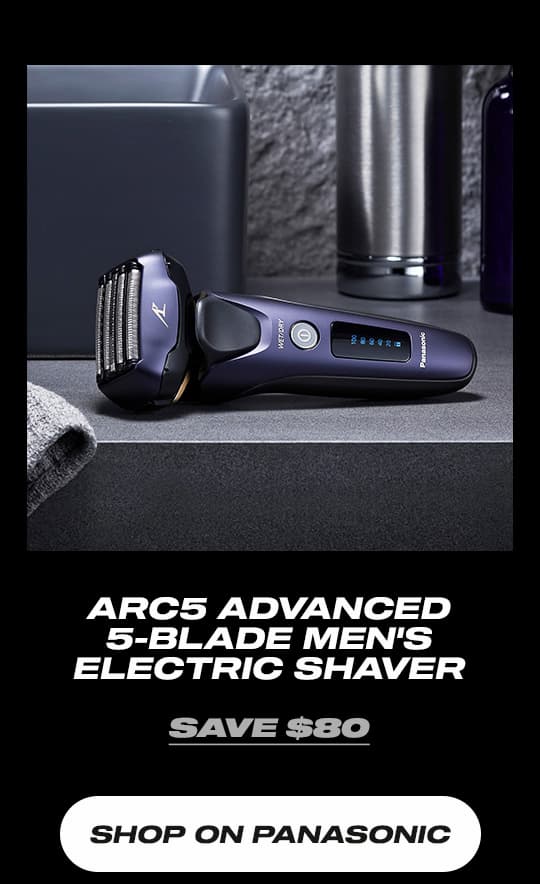 Shop on Panasonic ARC5 Advanced 5-Blade Men's Electric Shaver