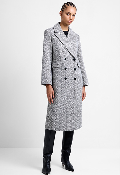 Lowen Wool Double Breasted Coat