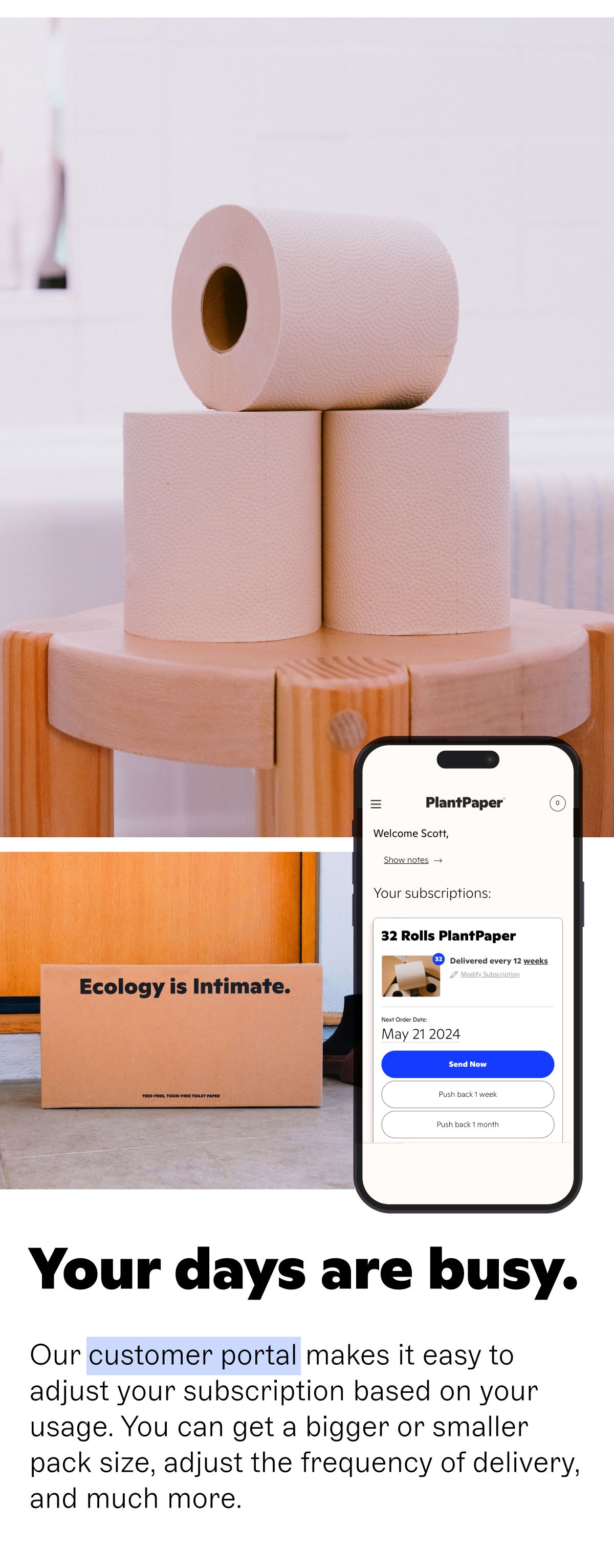 Welcome discount