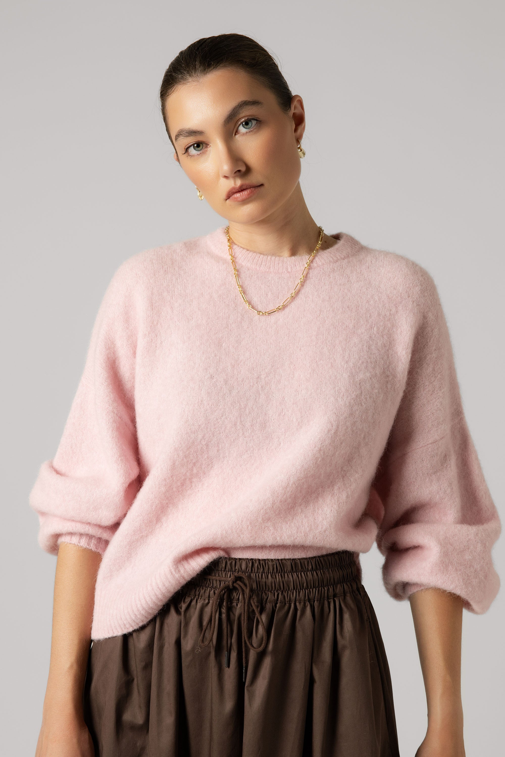 Image of The Luxe Whisper Crew Neck Sweater