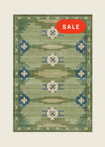 Annika Green Rug 