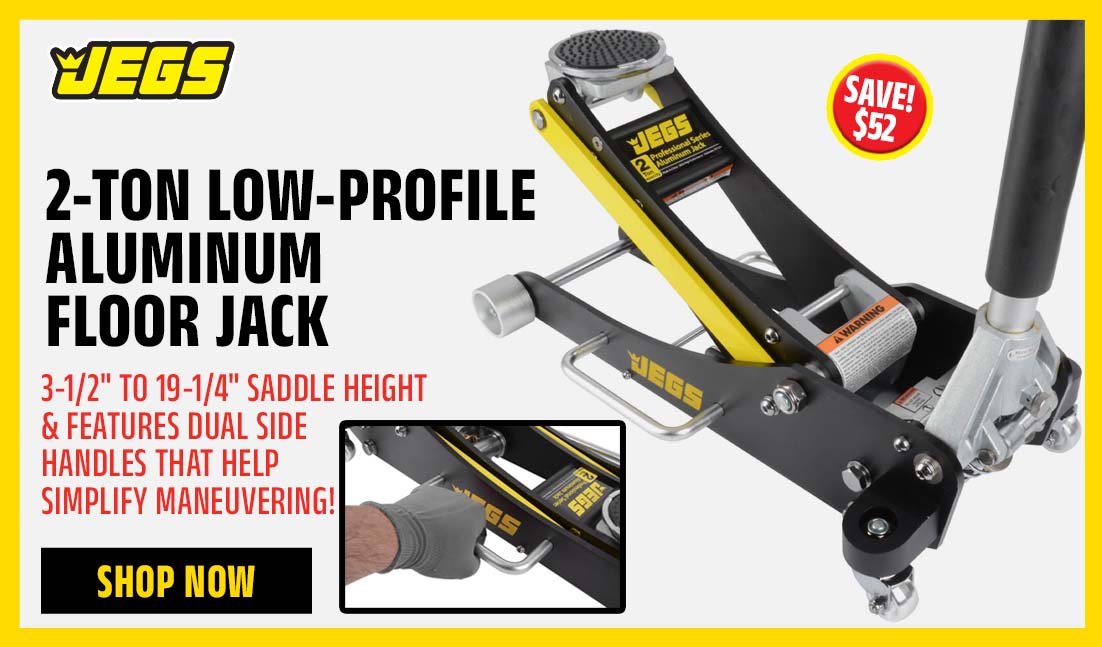 2-Ton Low-Profile Aluminum Floor Jack
