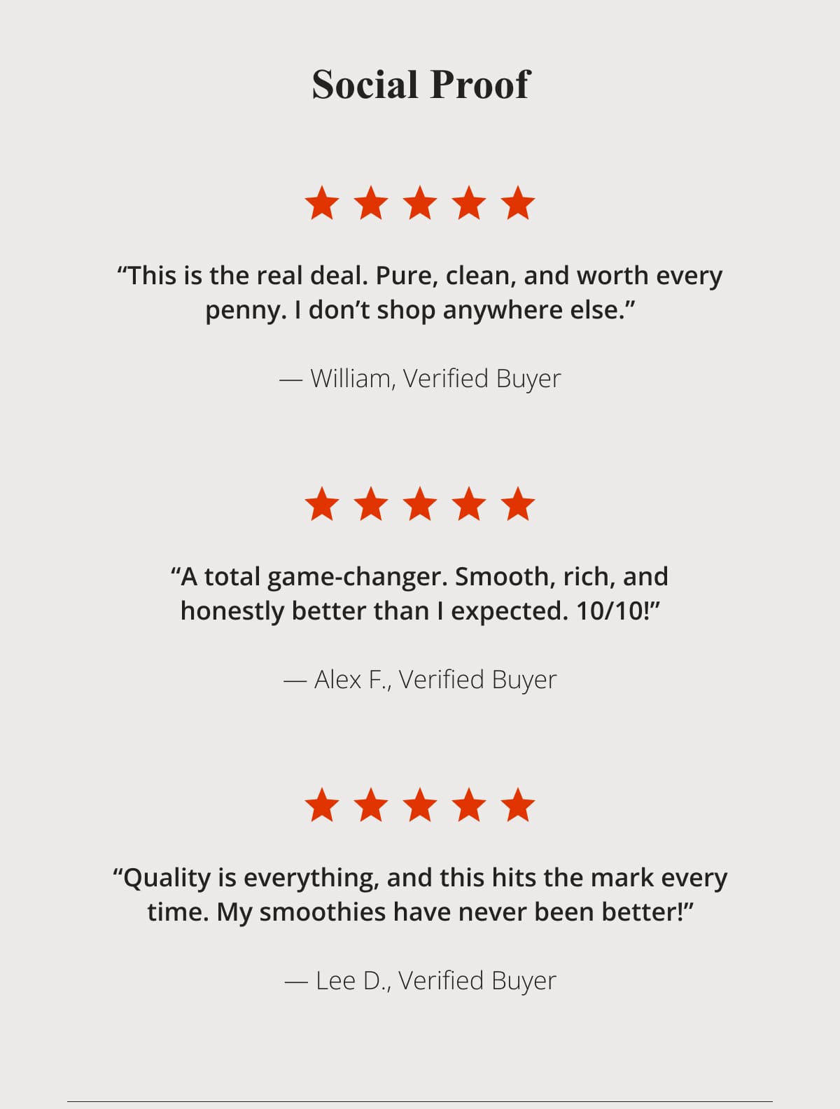 Social Proof