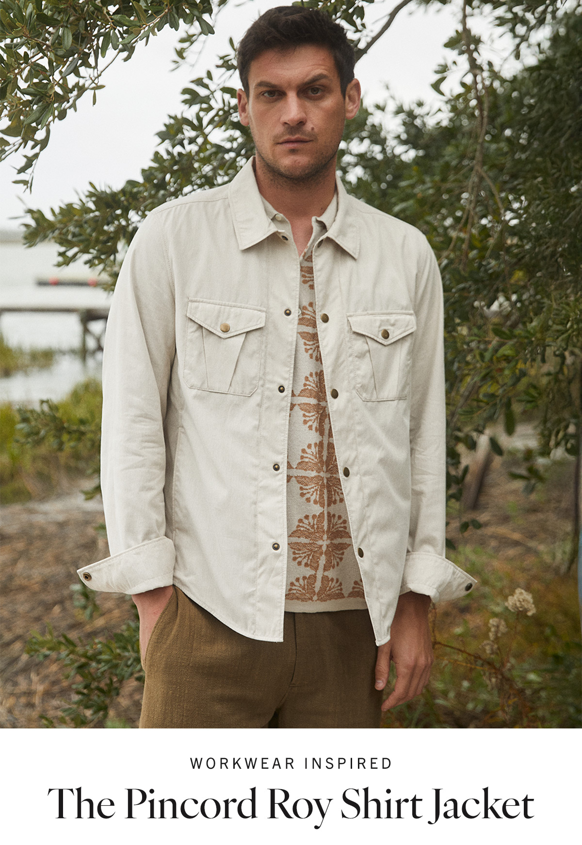 Workwear Inspired: The Pincord Roy Shirt Jacket