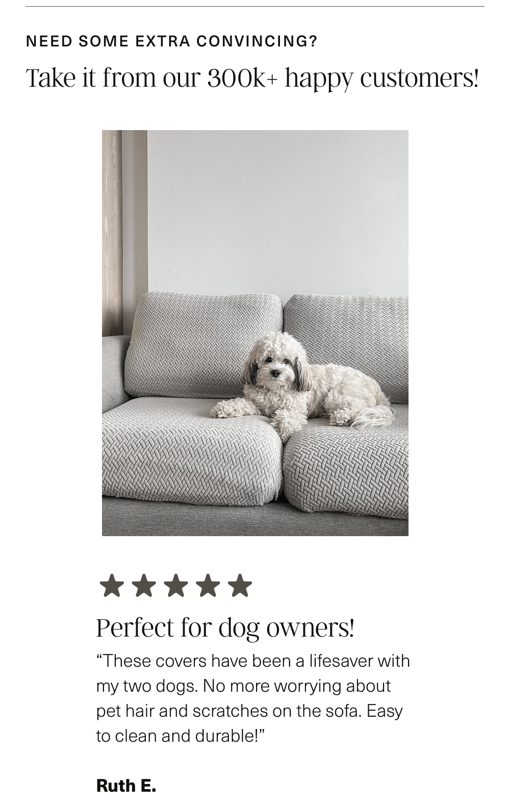 Need some extra convincing? Take it from our 300,000+ happy customers! 