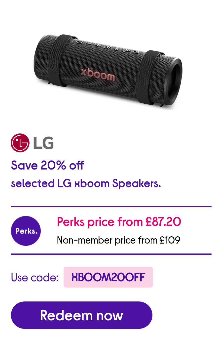 LG xboom Speakers