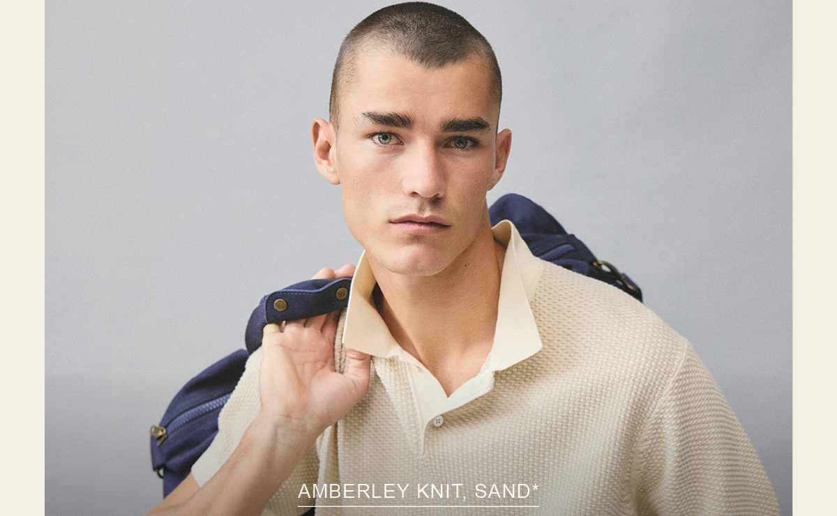 Shop Amberley Knit, Sand online and instore at Rodd & Gunn