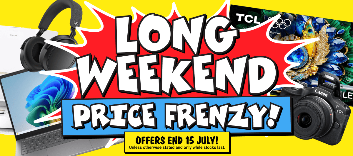Long Weekend Price Frenzy On Now!
