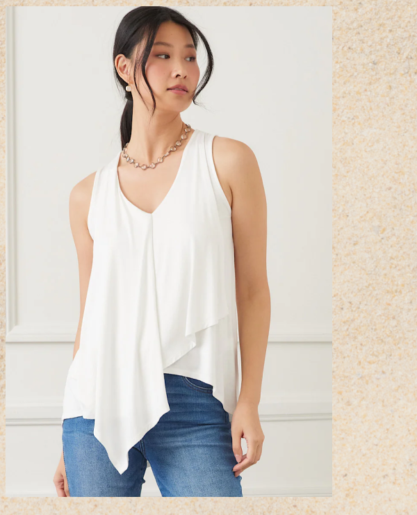 Drape Front Tank