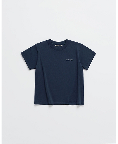 Shrunken Tee - Navy