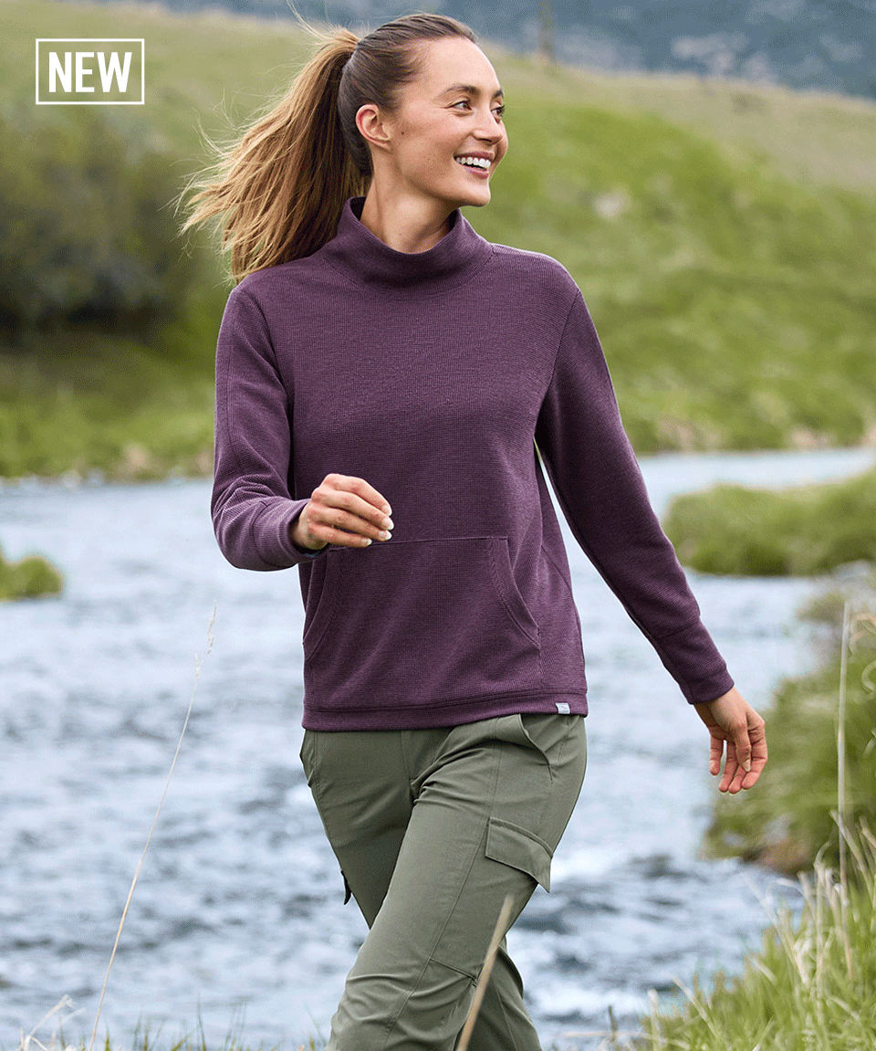 Mountainside Micro Waffle Tops