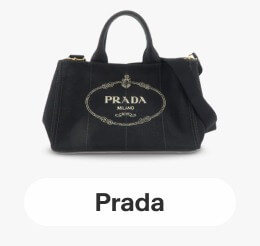 A black Prada Capana Shoulder Crossbody Handbag.