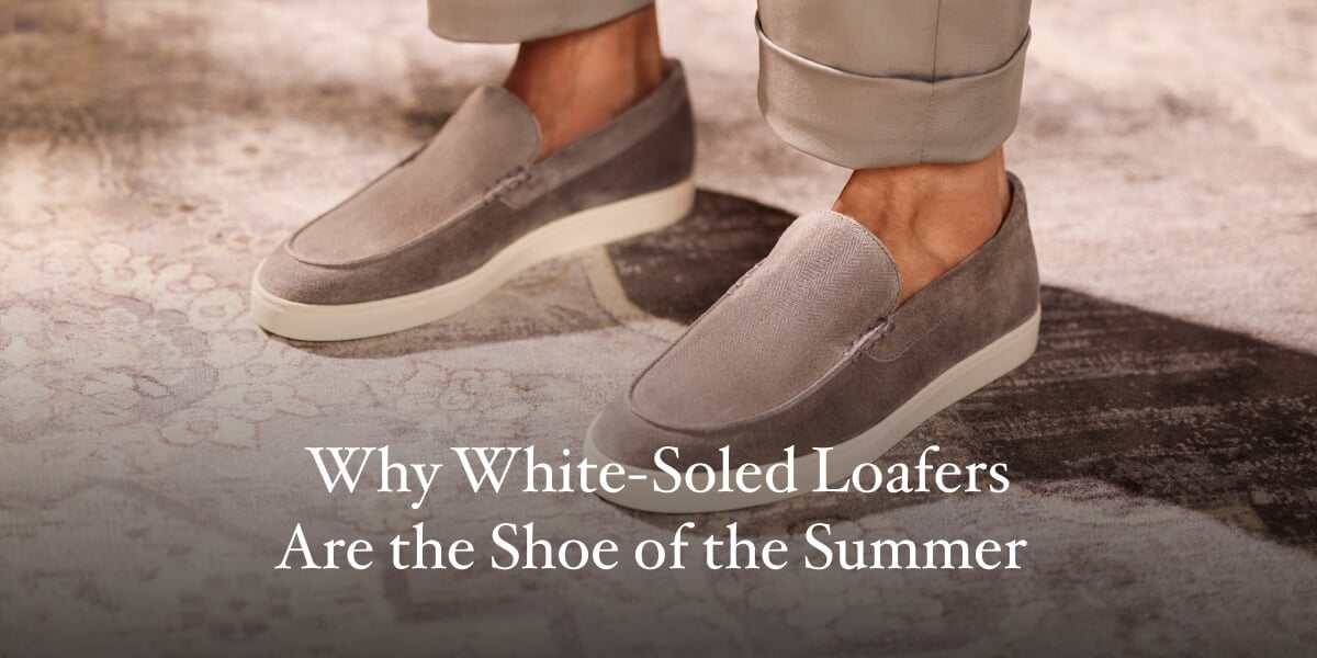 Why White-Soled Loafers Are the Shoe of the Summer