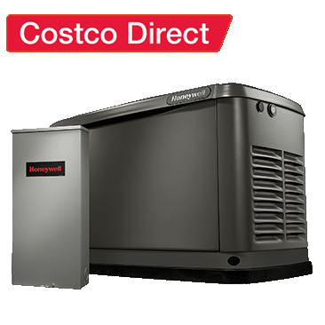 Honeywell 22kW Home Standby Generator with Transfer Switch