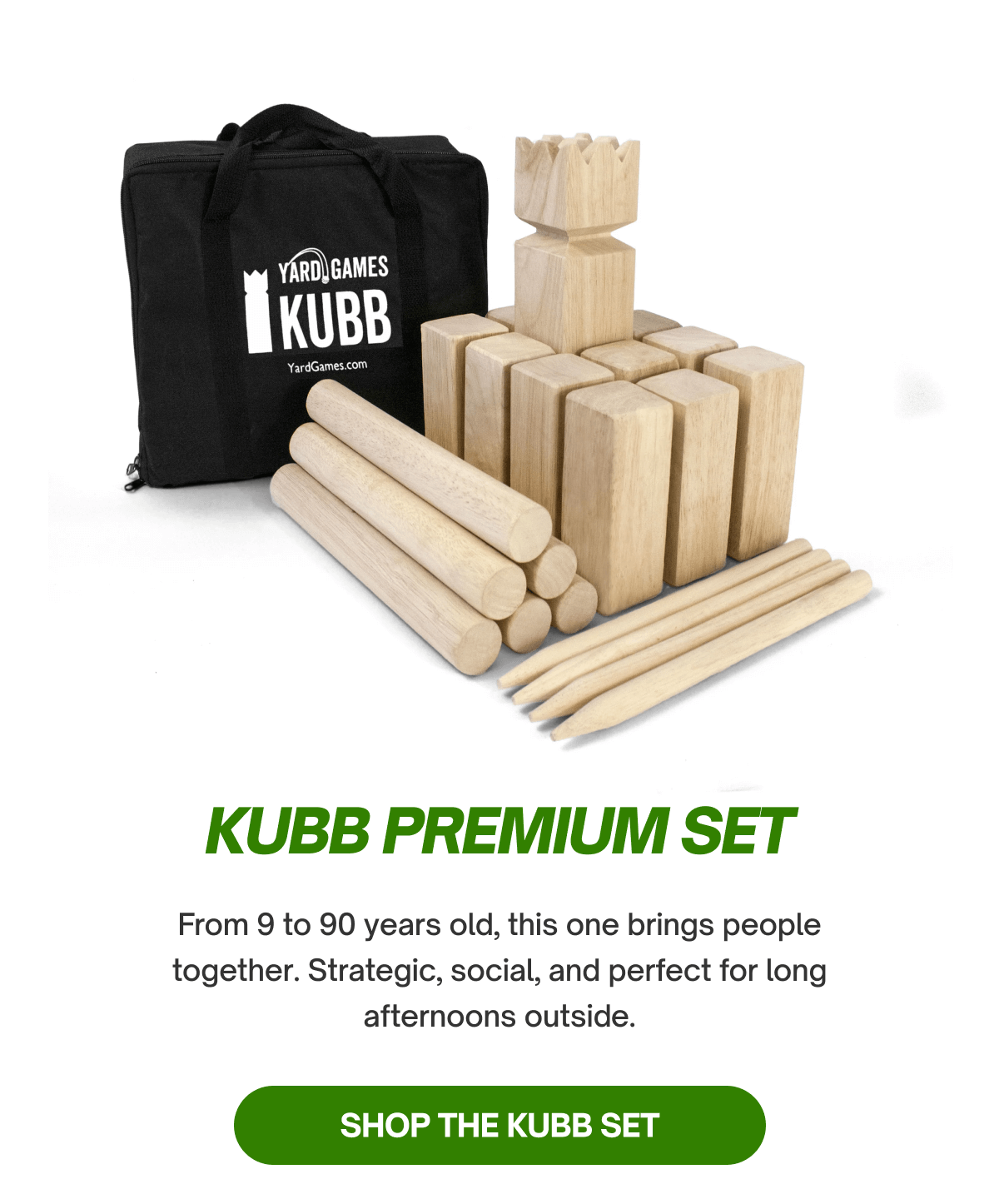 Kubb premium set
