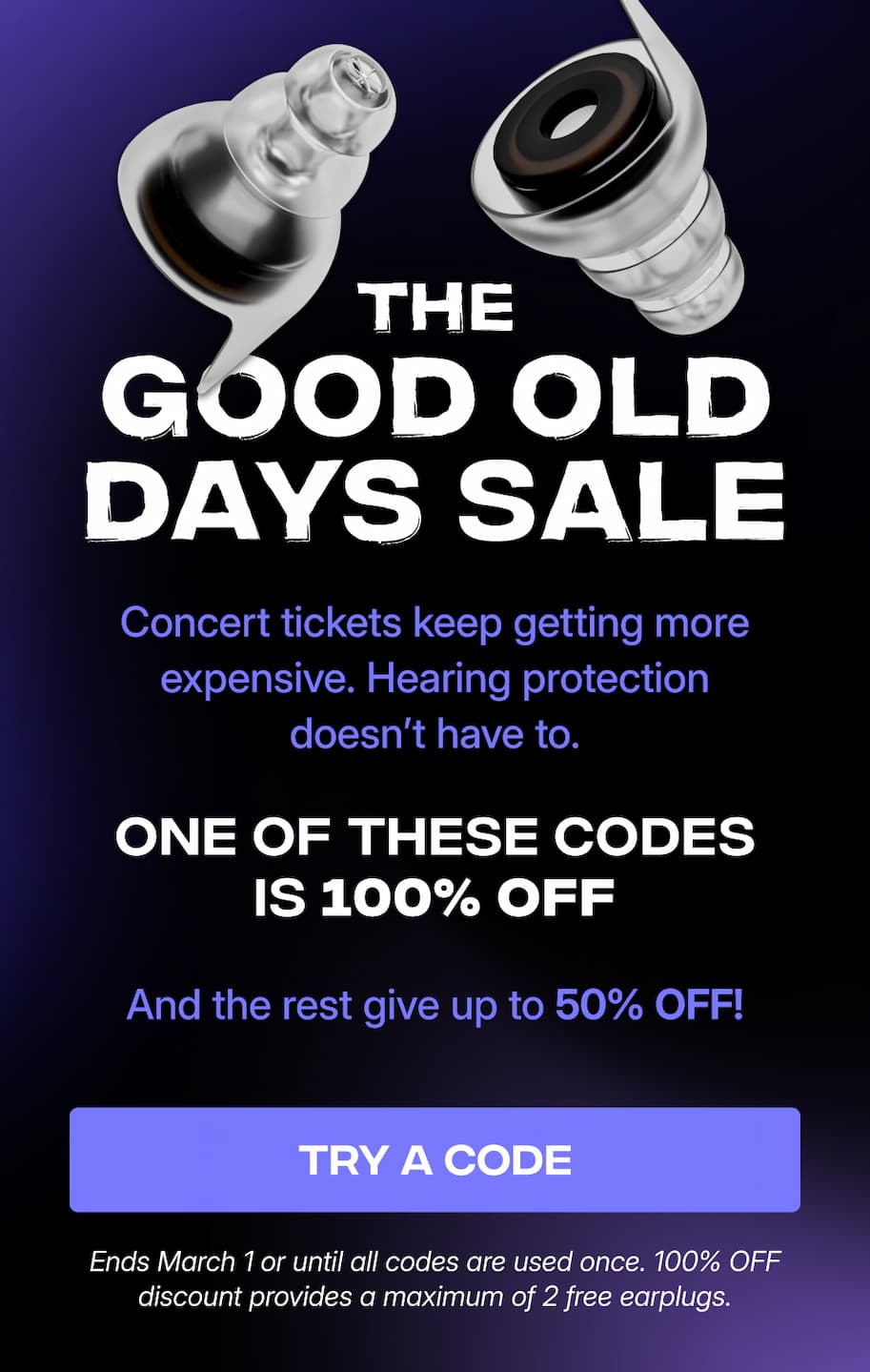 The Good Old Days Sale 