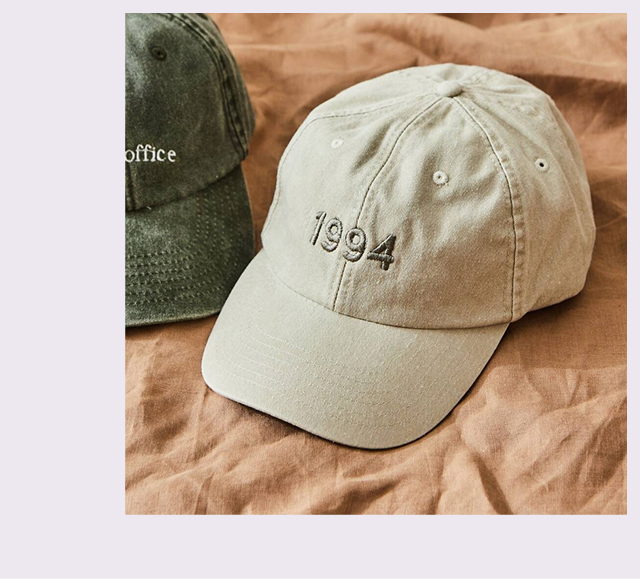 Personalised Birth Year Cap Natural