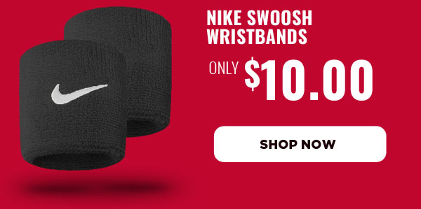 Nike Swoosh Wristbands - Only $10