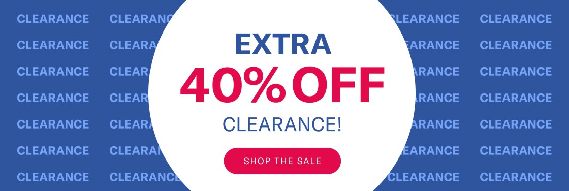 Extra 40% Off Clearance