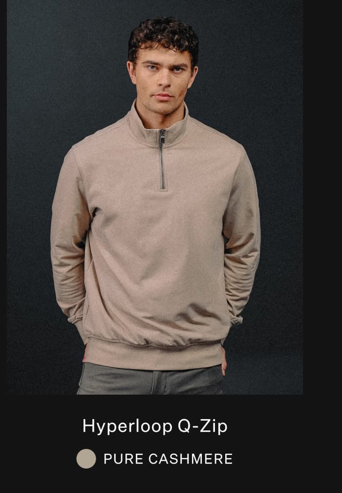 Hyperloop Q-Zip - Pure Cashmere