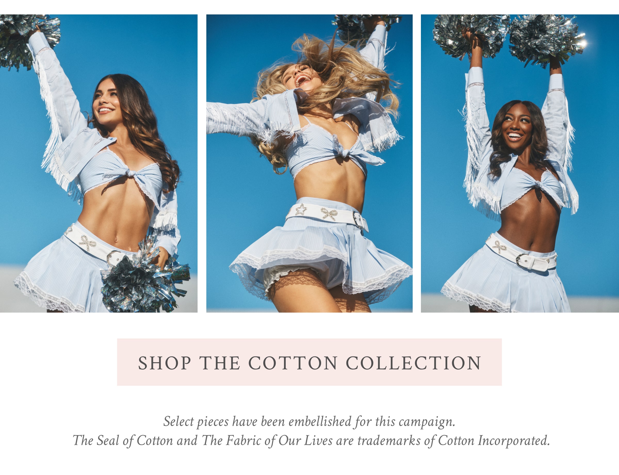 <SHOP THE COTTON COLLECTION>