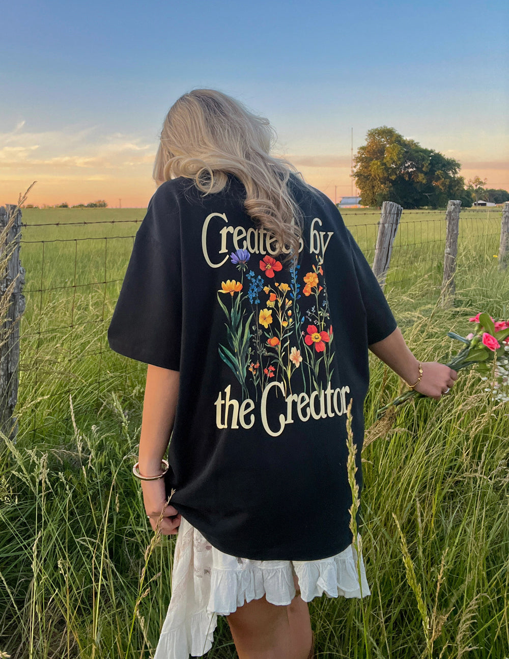 Image of Created by the Creator Unisex Tee