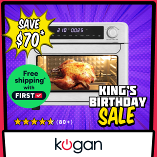 Kogan XXXXL 25L Digital Air Fryer Oven Product Image