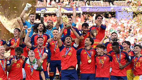 Spain celebrates an epic victory at the 2026 FIFA World Cup Spain celebrates an epic victory at the 2026 FIFA World Cup