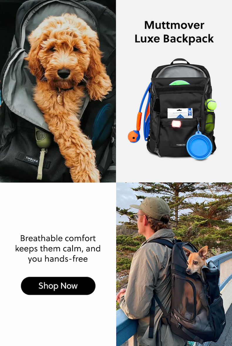 Muttmover Luxe Backpack